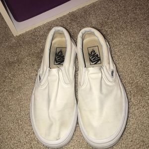 Good Condition White Vans!